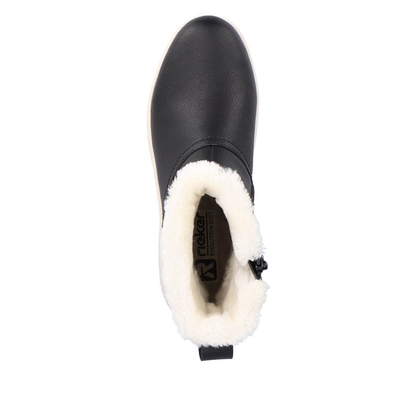 Rieker Artikelnummer W0373-00 Rieker Damen Kurzstiefel night black Auslauf