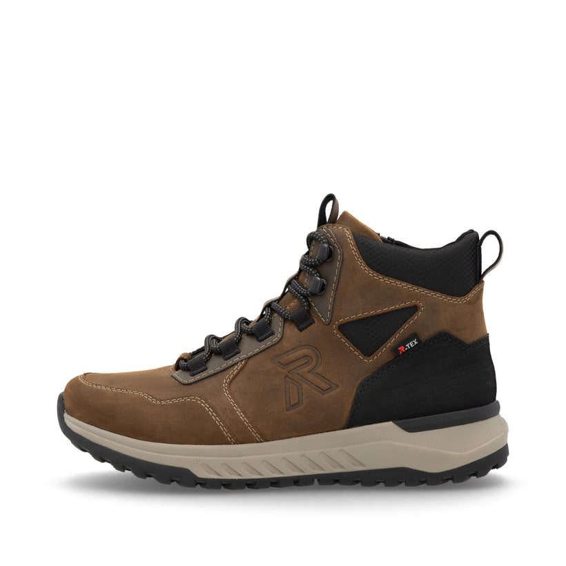 Rieker Artikelnummer U0172-22 Rieker Herren Schnürstiefel nougatbraun