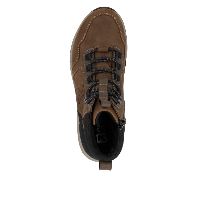 Rieker Artikelnummer U0172-22 Rieker Herren Schnürstiefel nougatbraun Bis zu 60% Rabatt
