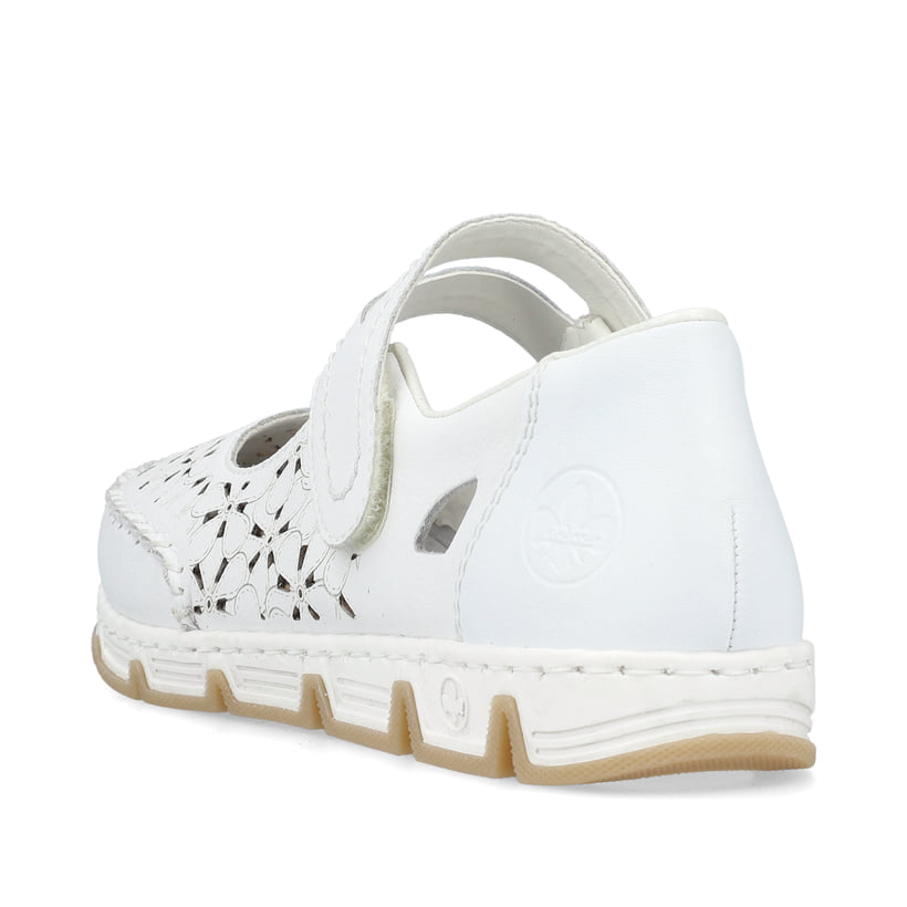 Rieker Artikelnummer 49977-80 Rieker Damen Ballerinas reinweiss Online