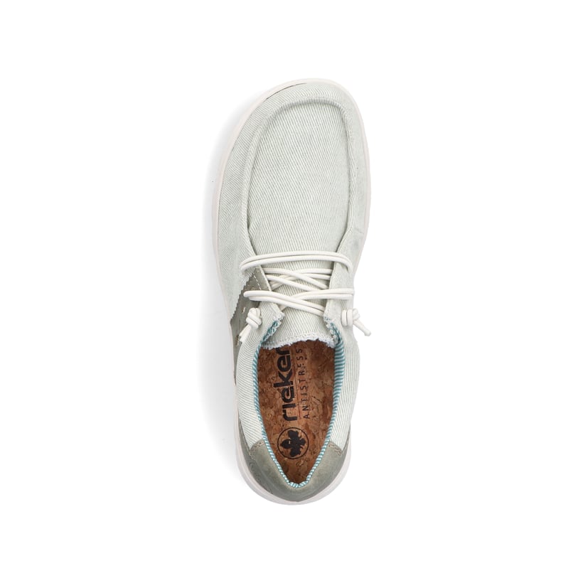 Rieker Artikelnummer 44000-52 Rieker Damen Slipper mintgrün Schlussverkauf