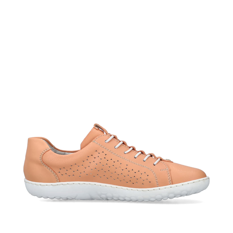 Rieker Artikelnummer 52826-38 Rieker Damen Slipper pfirsich Fabrikverkauf