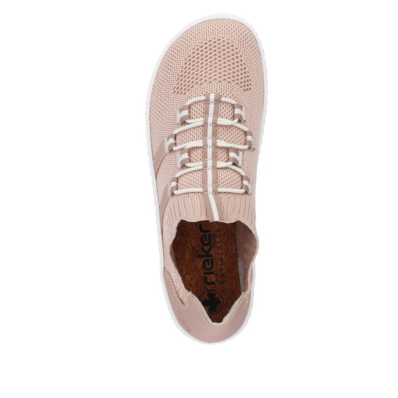 Rieker Artikelnummer 52854-31 Rieker Damen Slipper altrosa Meist gekauft