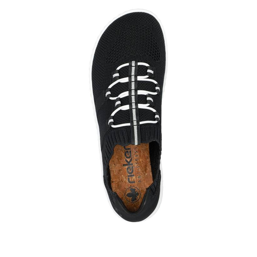 Rieker Artikelnummer 52854-00 Rieker Damen Slipper tiefschwarz Outlet