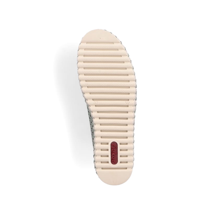 Rieker Artikelnummer N1963-52 Rieker Damen Slipper khakigrün Auslauf