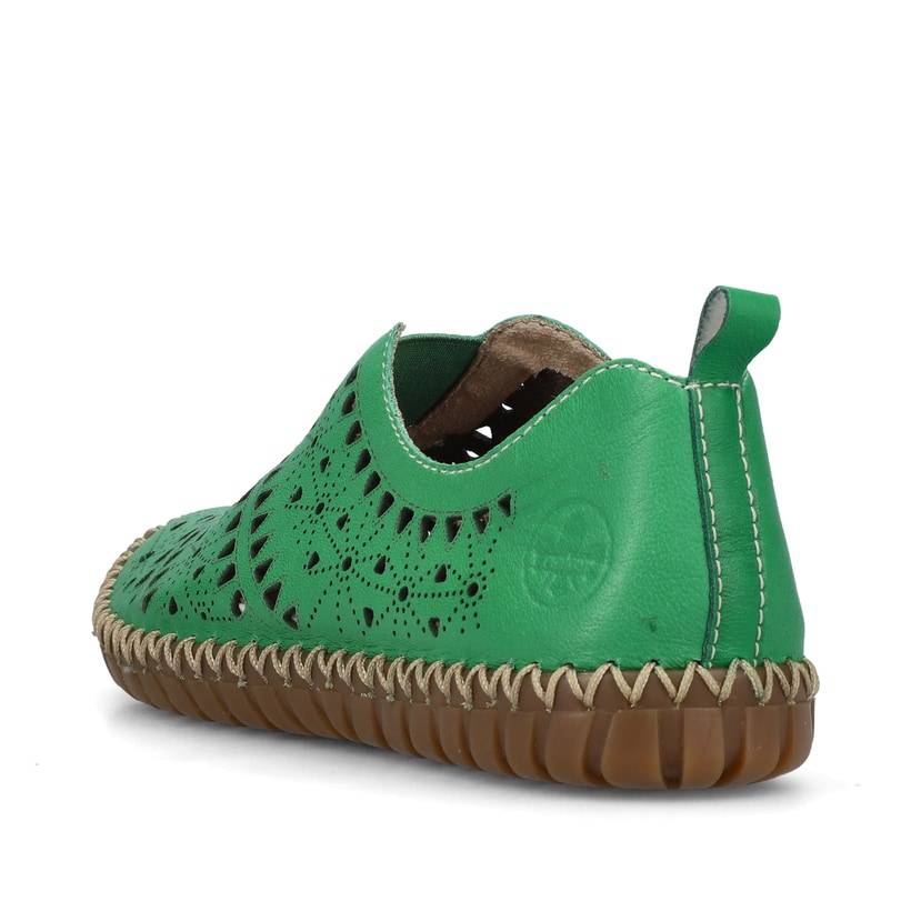 Rieker Artikelnummer M2852-52 Rieker Damen Slipper waldgrün Angebote