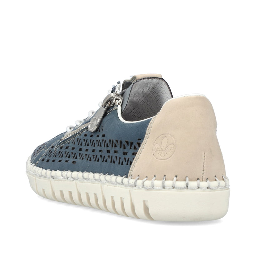 Rieker Artikelnummer M2357-12 Rieker Damen Slipper meeresblau im Angebot