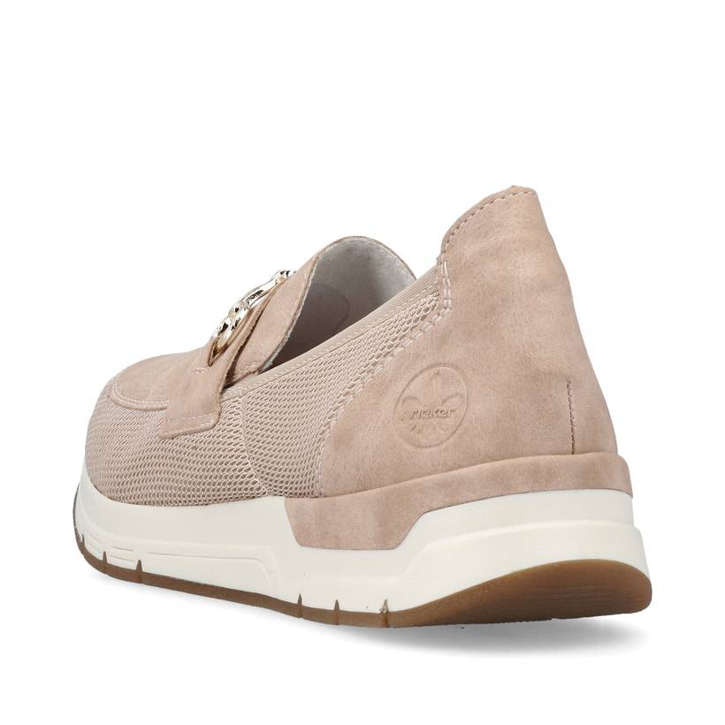 Rieker Artikelnummer 58955-31 Rieker Damen Loafer zartrosa Fabrikverkauf