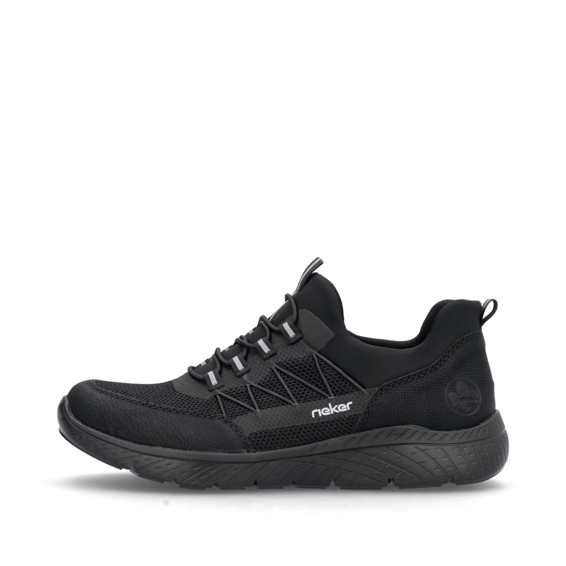 Rieker Artikelnummer M5058-00 Rieker Damen Slipper asphaltschwarz