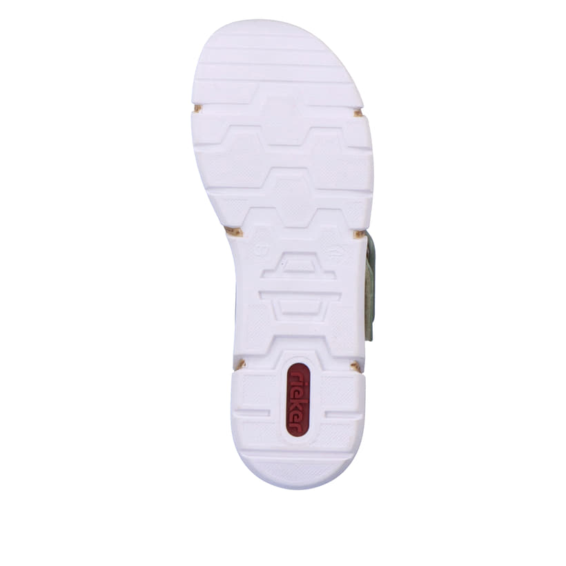Rieker Artikelnummer V2350-52 Rieker Damen Riemchensandalen mintgrün Blitzverkäufe