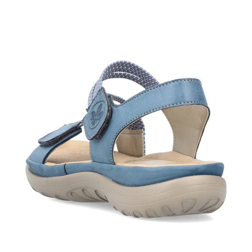 Rieker Artikelnummer 64870-14 Rieker Damen Riemchensandalen himmelblau Online