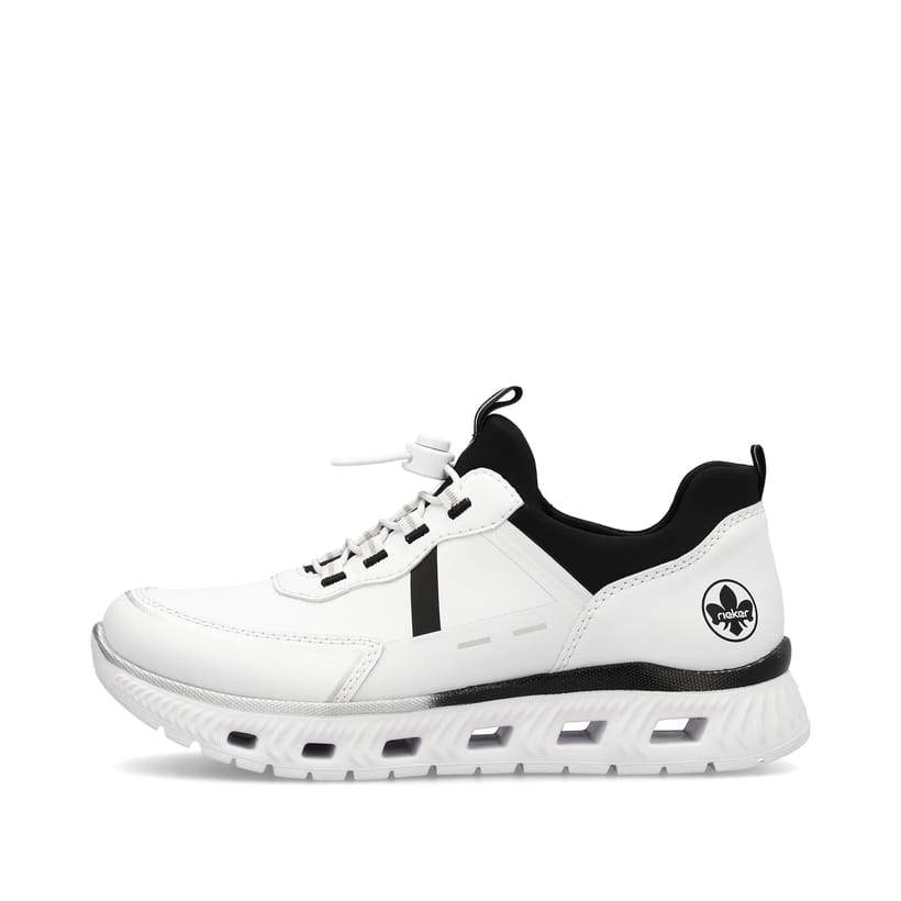 Rieker Artikelnummer M6062-80 Rieker Damen Slipper kristallweiss