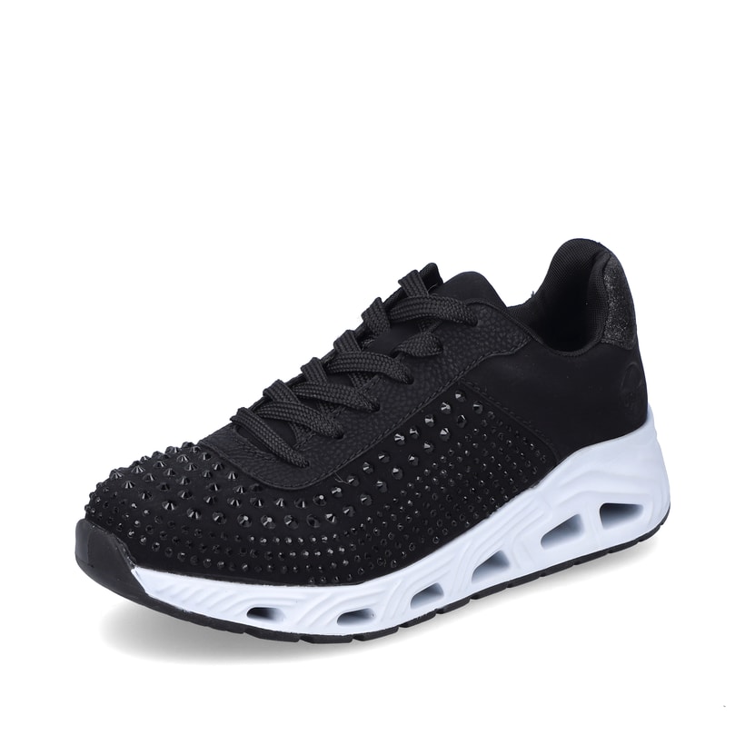 Rieker Artikelnummer N5201-00 Rieker Damen Sneaker Low tiefschwarz Auslauf