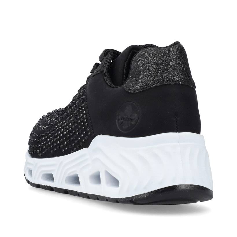 Rieker Artikelnummer N5201-00 Rieker Damen Sneaker Low tiefschwarz Auslauf