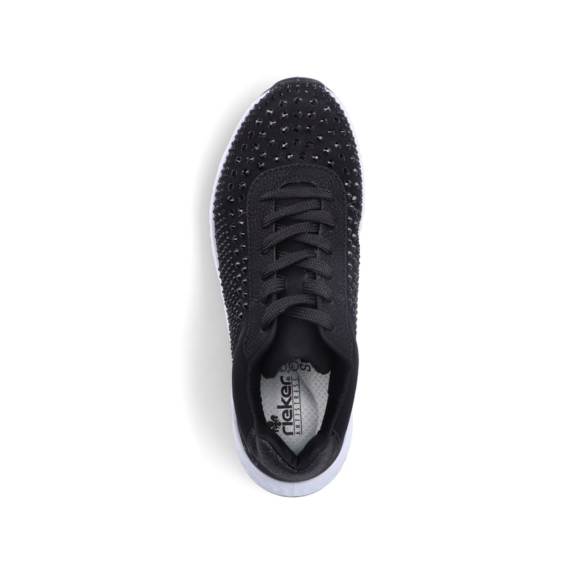Rieker Artikelnummer N5201-00 Rieker Damen Sneaker Low tiefschwarz Auslauf