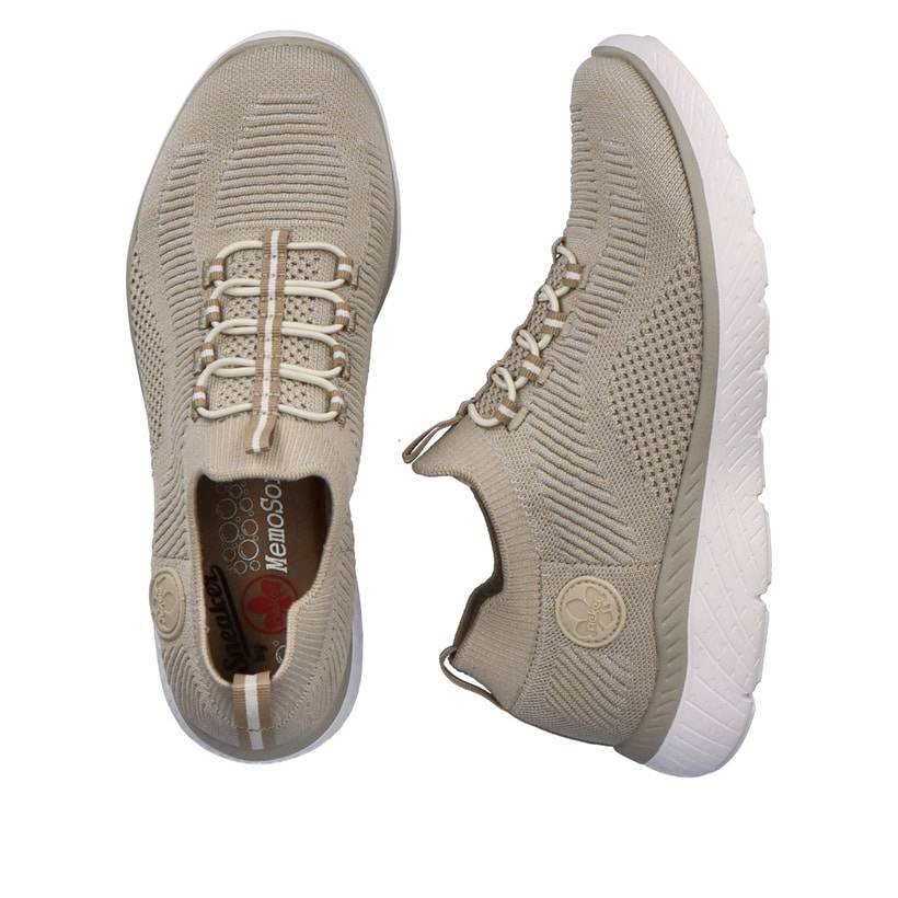 Rieker Artikelnummer M5074-64 Rieker Damen Slipper hellbeige Verkauf