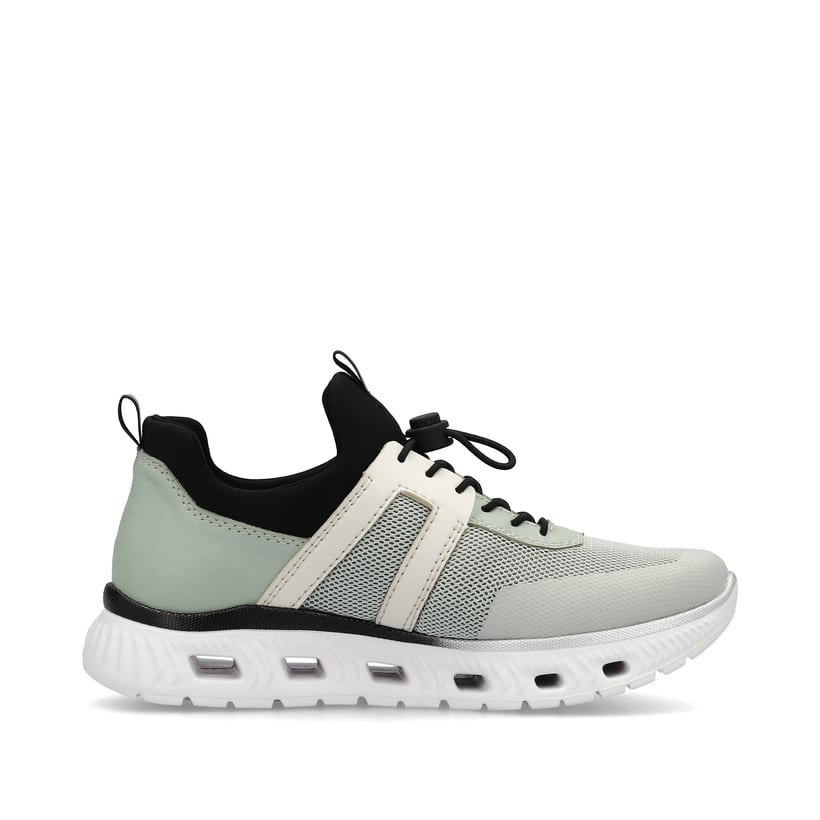 Rieker Artikelnummer M6061-52 Rieker Damen Slipper mintgrün Hotsell