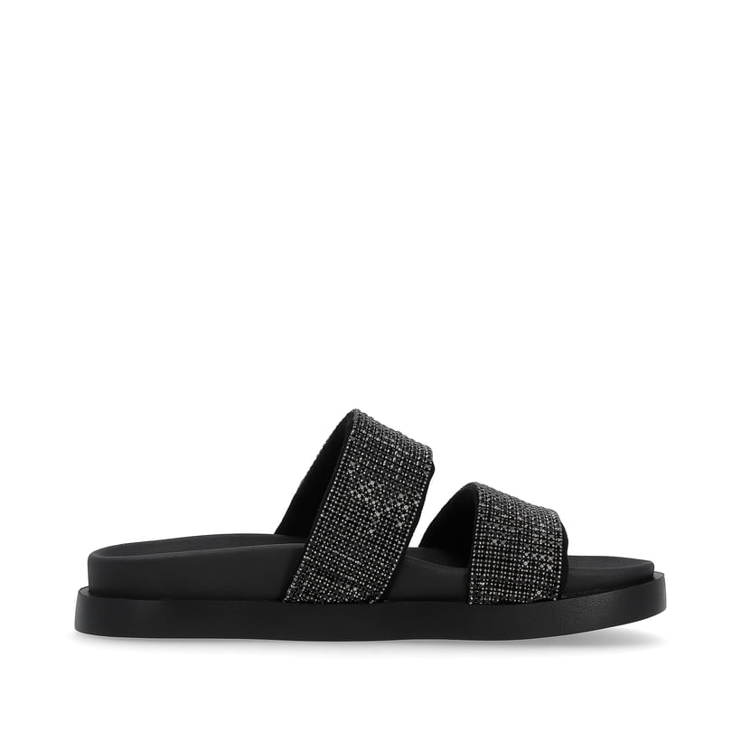Rieker Artikelnummer W1451-00 Rieker Damen Pantoletten night black Schlussverkauf