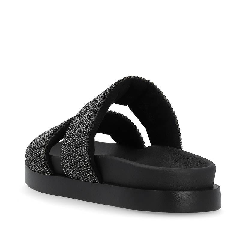 Rieker Artikelnummer W1451-00 Rieker Damen Pantoletten night black Schlussverkauf