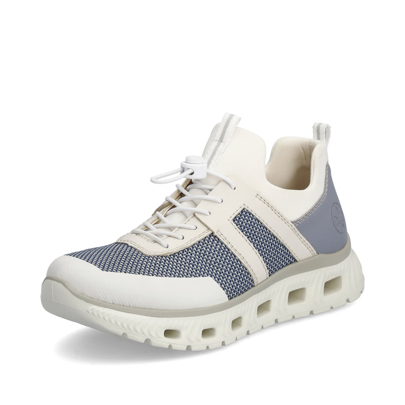 Rieker Artikelnummer M6061-90 Rieker Damen Slipper schwanenweiss Online