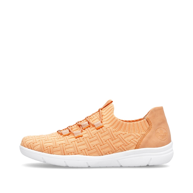 Rieker Artikelnummer L7463-38 Rieker Damen Slipper hellorange