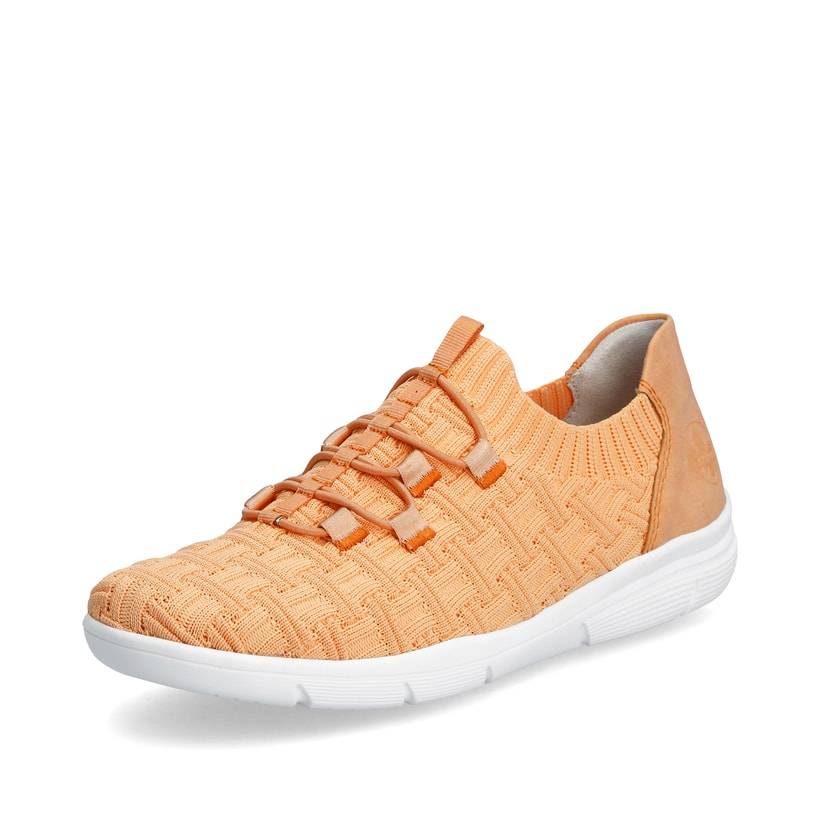 Rieker Artikelnummer L7463-38 Rieker Damen Slipper hellorange Verkauf