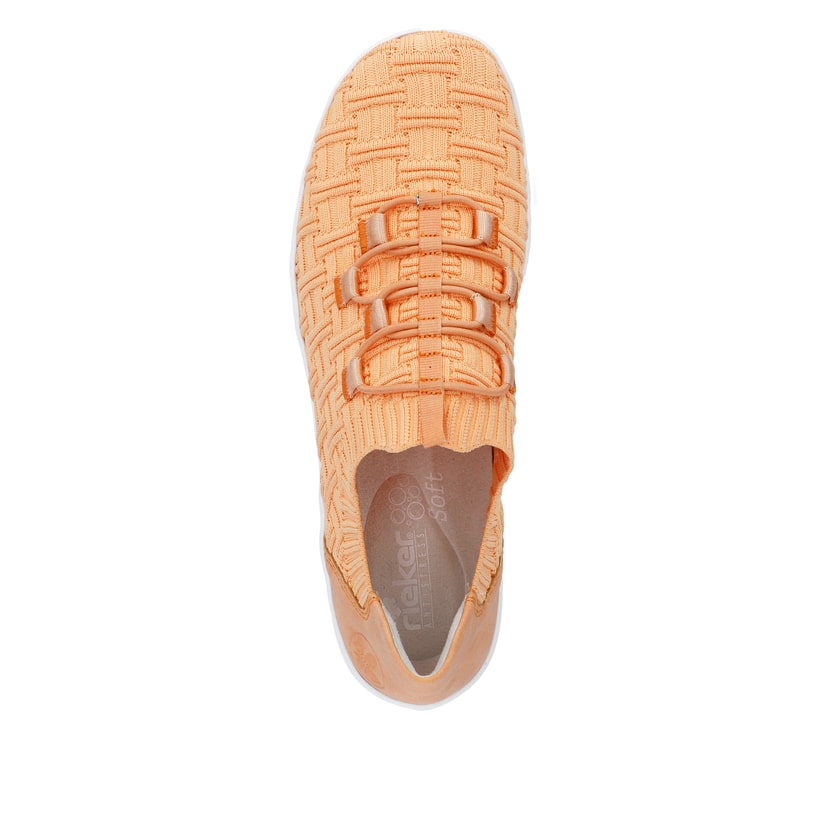 Rieker Artikelnummer L7463-38 Rieker Damen Slipper hellorange Verkauf