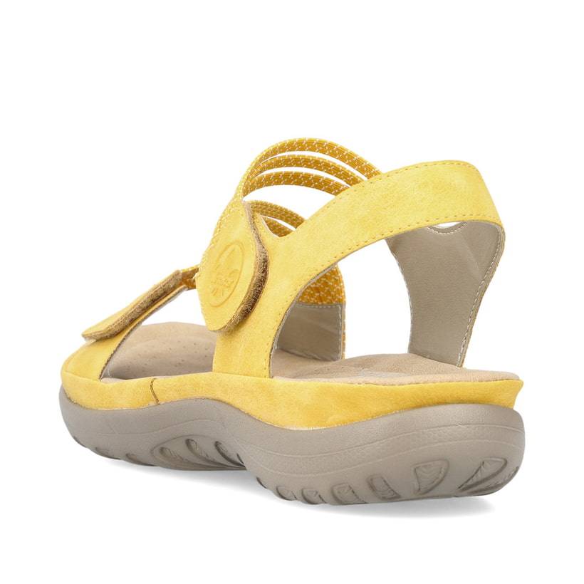 Rieker Artikelnummer 64870-68 Rieker Damen Riemchensandalen zitronengelb Meist gekauft