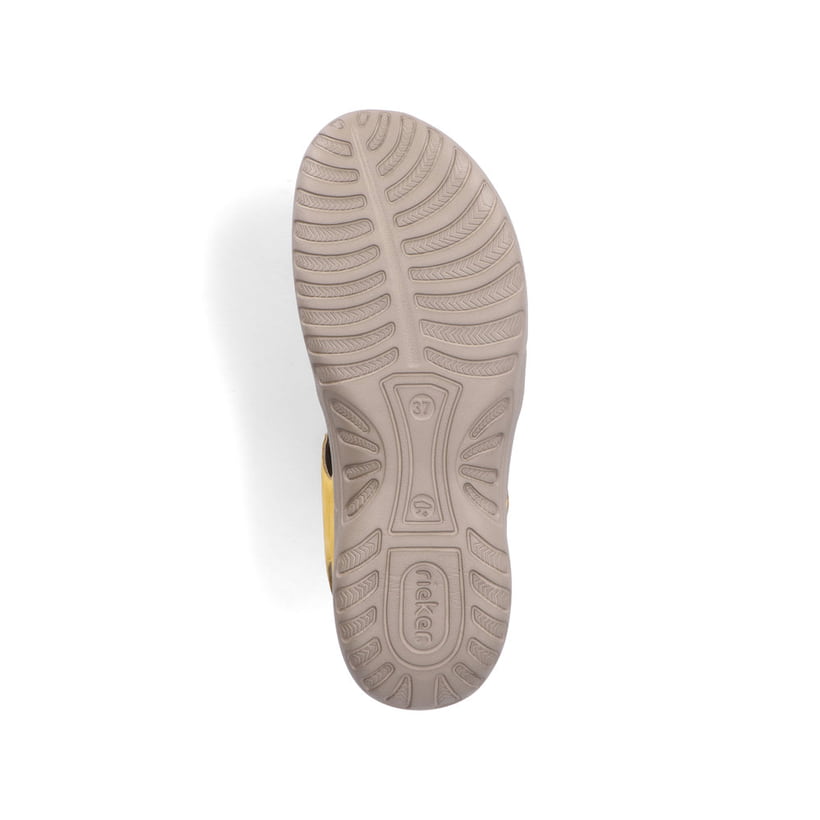 Rieker Artikelnummer 64870-68 Rieker Damen Riemchensandalen zitronengelb Meist gekauft