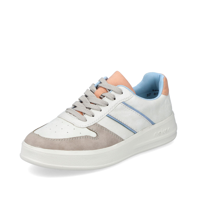 Rieker Artikelnummer M8410-60 Rieker Damen Sneaker Low schwanenweiss Auslauf