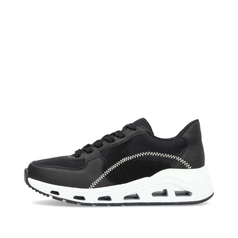 Rieker Artikelnummer N5240-00 Rieker Damen Sneaker Low nachtschwarz