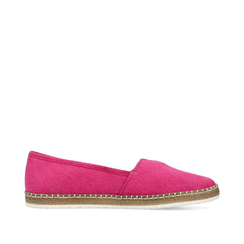 Rieker Artikelnummer M2278-31 Rieker Damen Ballerinas rosa Schlussverkauf