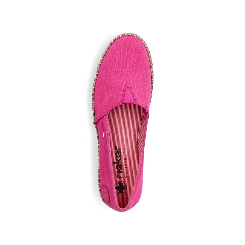 Rieker Artikelnummer M2278-31 Rieker Damen Ballerinas rosa Schlussverkauf