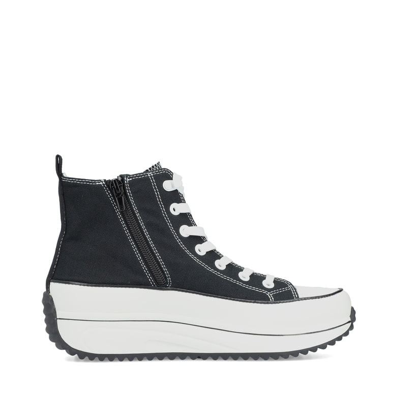 Rieker Artikelnummer 90010-00 Rieker Damen Sneaker High tiefschwarz Günstiger Verkauf