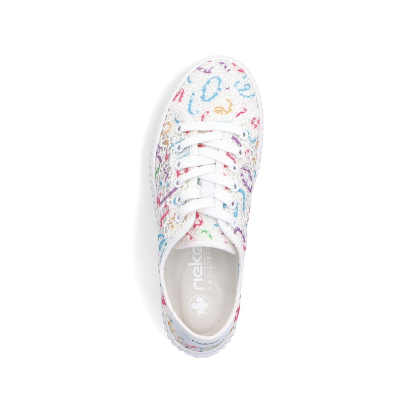Rieker Artikelnummer M3926-90 Rieker Damen Sneaker Low multi-schneeweiss Online