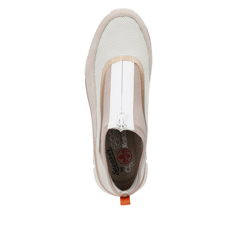 Rieker Artikelnummer 48053-31 Rieker Damen Sneaker High zartrosa Auslauf