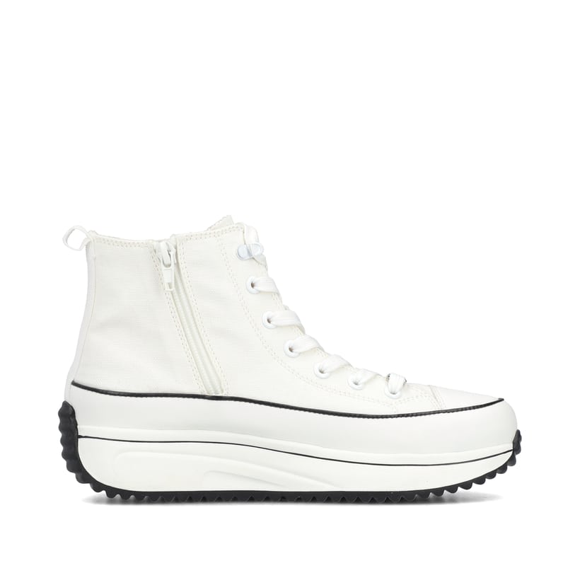Rieker Artikelnummer 90012-80 Rieker Damen Sneaker High eisweiss Verkauf