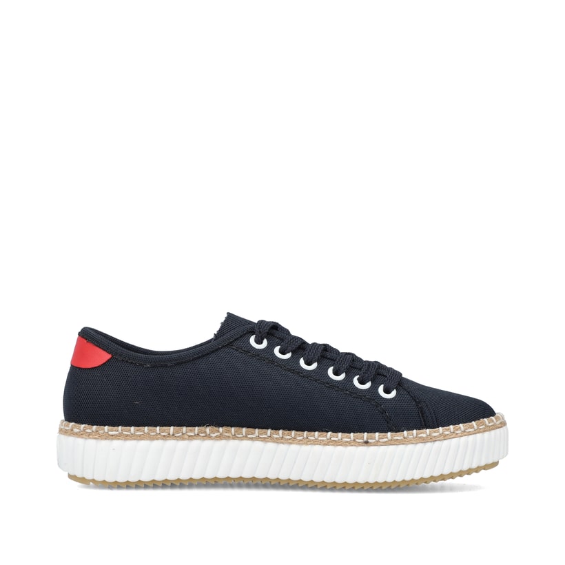 Rieker Artikelnummer M2926-14 Rieker Damen Sneaker Low stahlblau Angebote