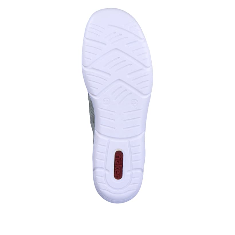 Rieker Artikelnummer L7463-52 Rieker Damen Slipper grüngrau im Angebot
