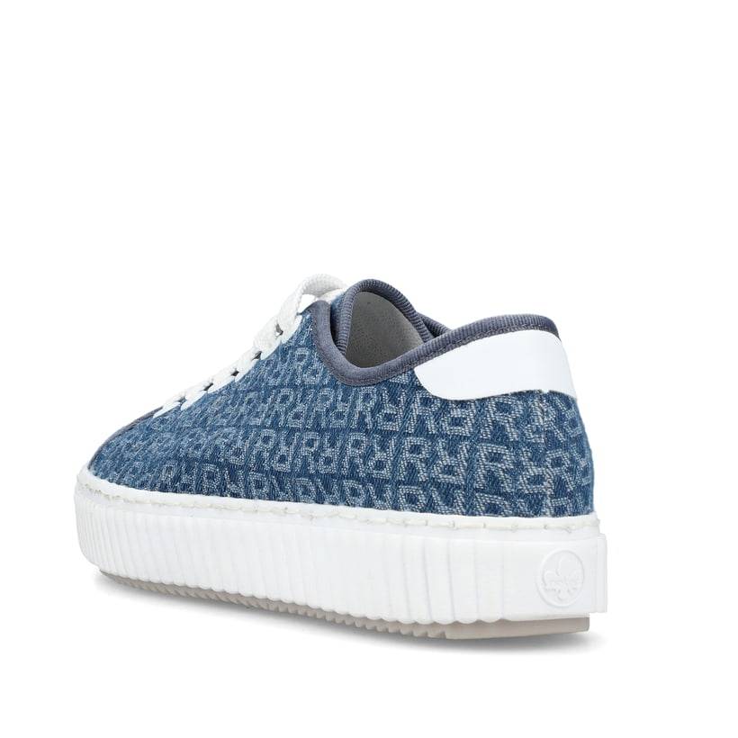 Rieker Artikelnummer M3926-14 Rieker Damen Sneaker Low schieferblau Günstiger Verkauf