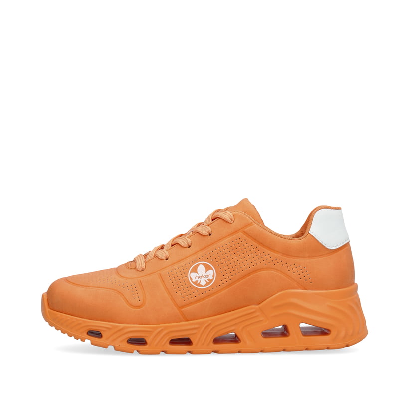 Rieker Artikelnummer N5202-38 Rieker Damen Sneaker Low glutorange