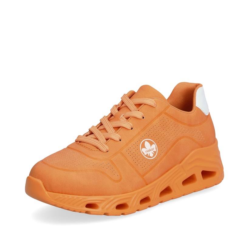 Rieker Artikelnummer N5202-38 Rieker Damen Sneaker Low glutorange Meist gekauft