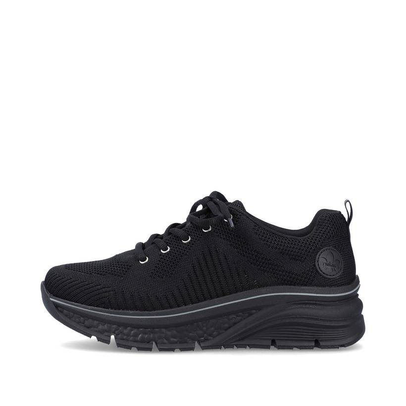 Rieker Artikelnummer 48022-00 Rieker Damen Sneaker Low tiefschwarz