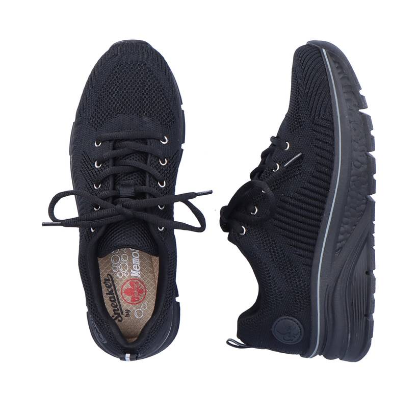 Rieker Artikelnummer 48022-00 Rieker Damen Sneaker Low tiefschwarz Blitzverkäufe