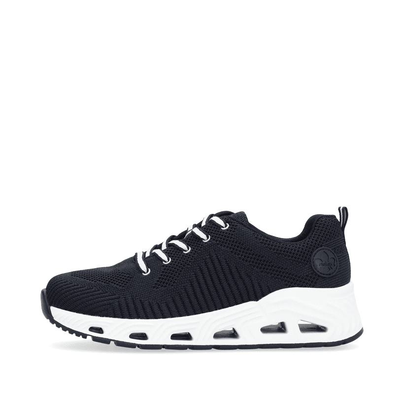 Rieker Artikelnummer N5222-14 Rieker Damen Sneaker Low stahlblau