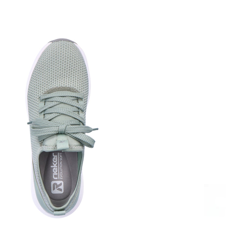 Rieker Artikelnummer 42109-52 Rieker Damen Slipper mint green im Angebot