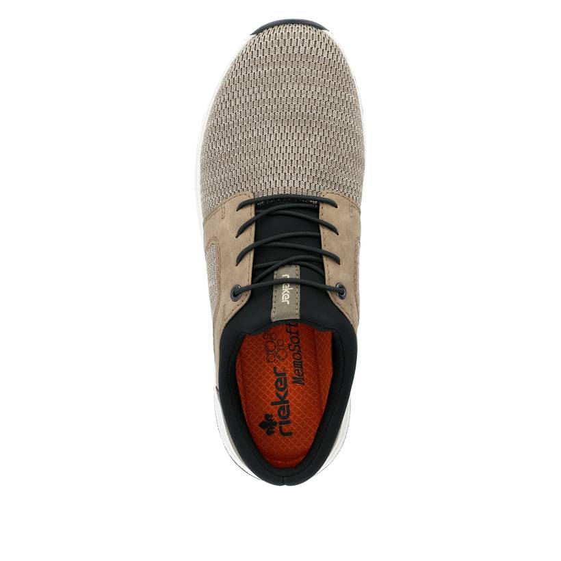 Rieker Artikelnummer 19556-64 Rieker Herren Slipper hellbeige Fabrikverkauf