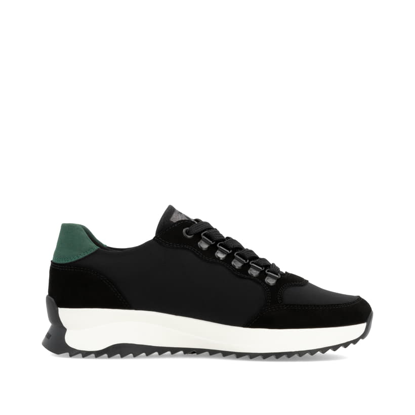 Rieker Artikelnummer W1305-00 Rieker Damen Sneaker Low asphaltschwarz Angebote