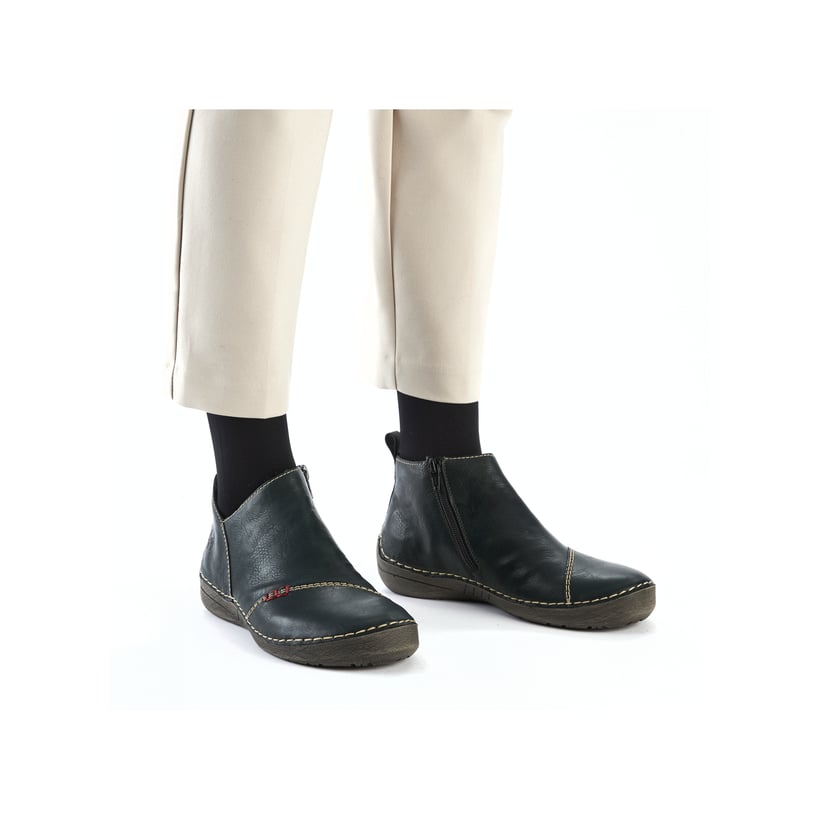 Rieker Artikelnummer 52574-54 Rieker Damen Kurzstiefel petrol Blitzverkäufe