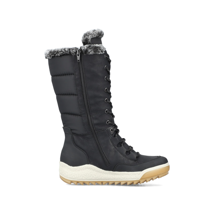 Rieker Artikelnummer Y4760-00 Rieker Damen Hochschaftstiefel asphaltschwarz Online